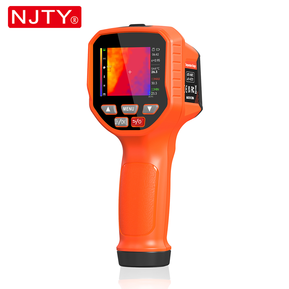 Nf 521 Thermal Imaging Camera - Перезаряжаемый инфракрасный тепловизор NJTY SM8 -20~800°C