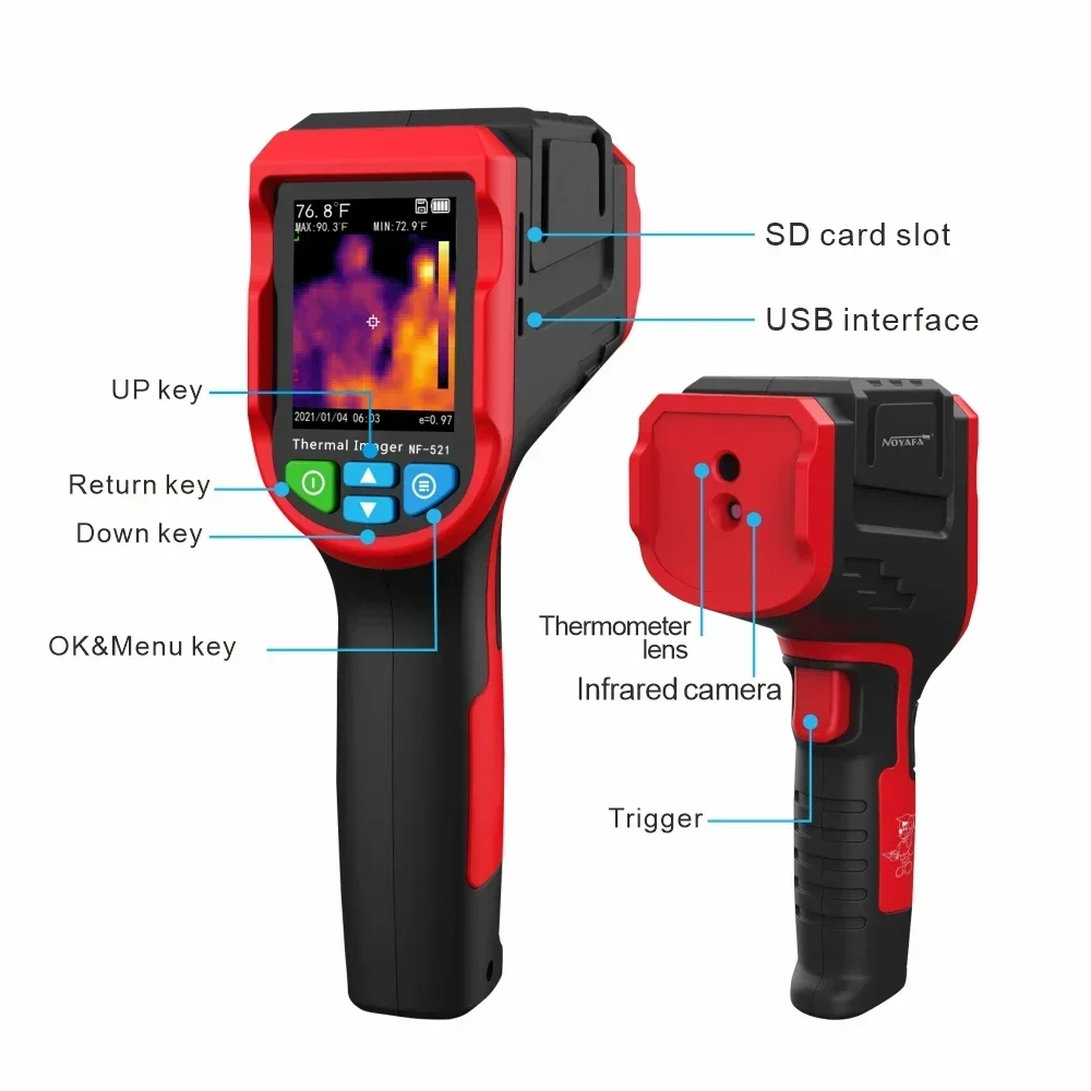 Тепловизионная камера с инфрак – обзор и цена Nf 521 Thermal Imaging Camera