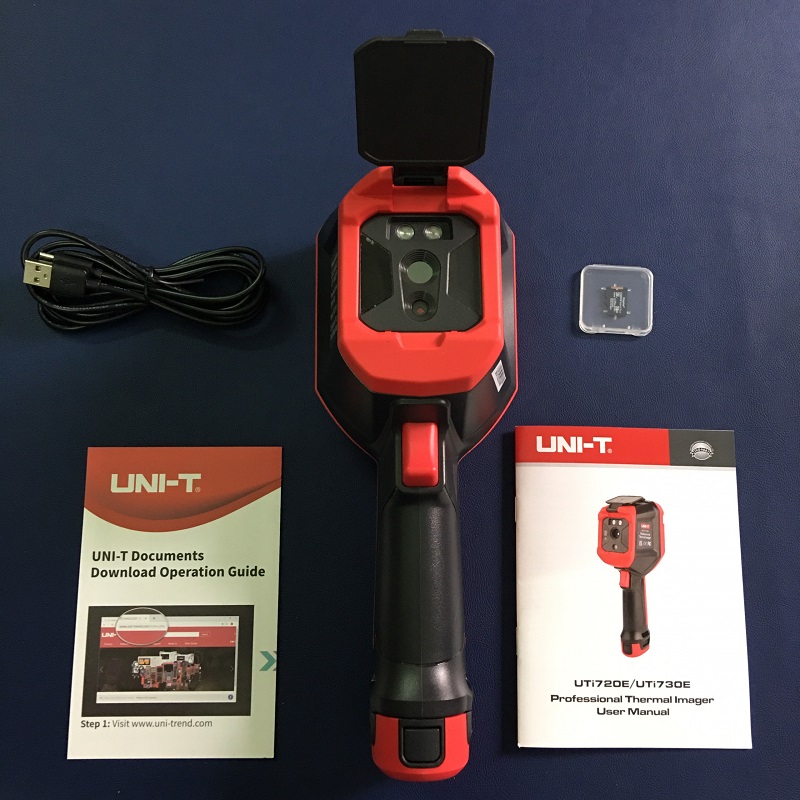 Тепловизор UNI-T UTi720E WiFi  – обзор и цена Thermal Imaging Camera 256X192